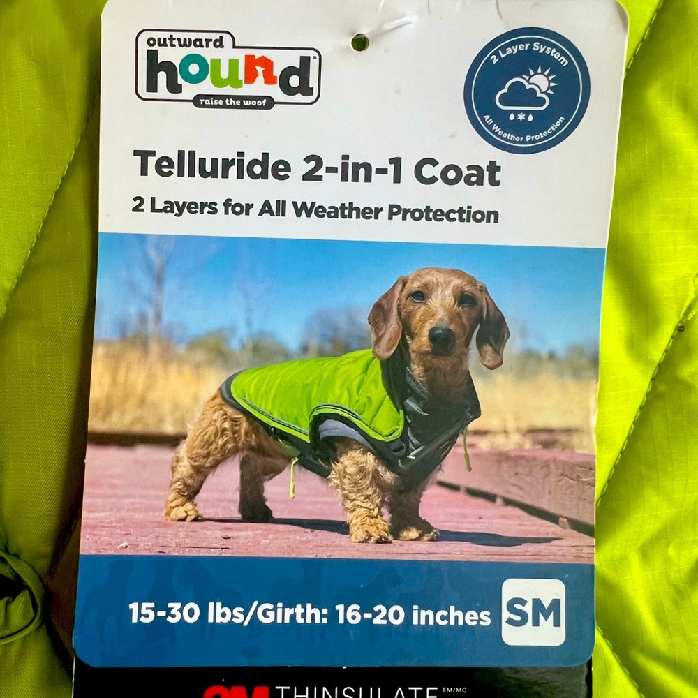 COPY - Outward Hound - Telluride All Weather Dog Coat